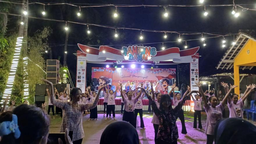 Meriah! Penutupan Acara 17 Agustus & HUT ke-21 KT  Kampung Damai  Paingan Disambut Antusias Warga
